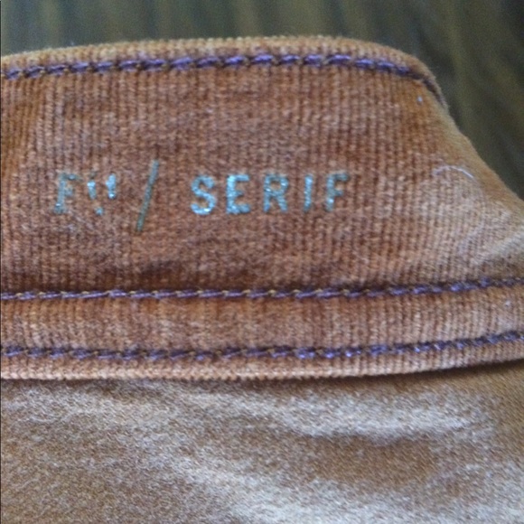 Pilcro and the Letterpress Rusty Corduroy Pants - Picture 8 of 8